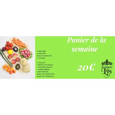 PANIER DE LA SEMAINE