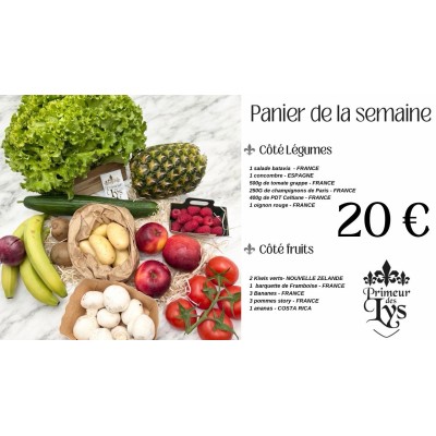 PANIER DE LA SEMAINE