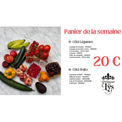 PANIER DE LA SEMAINE