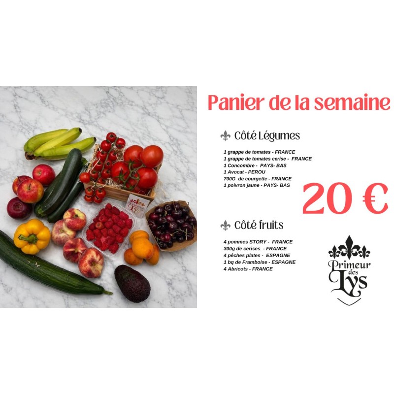 PANIER DE LA SEMAINE