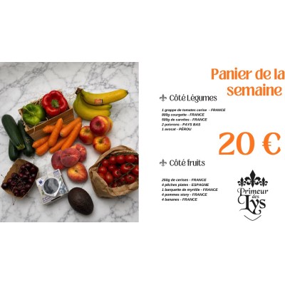 PANIER DE LA SEMAINE