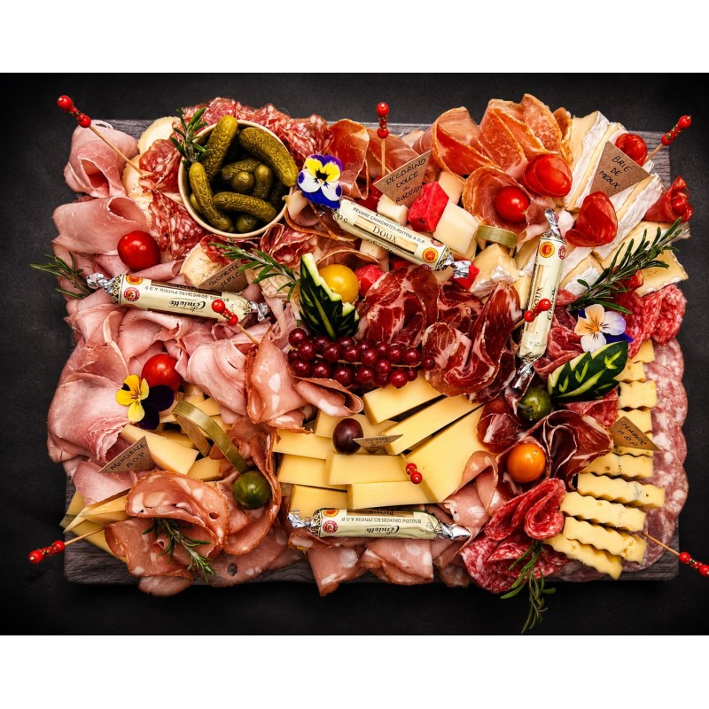 Planche Dinatoire CHARCUTERIE & FROMAGE 6 personnes