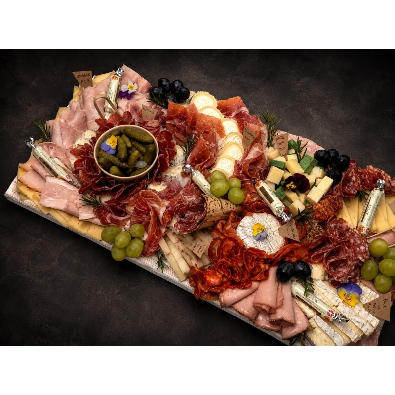 Plateau dinatoire CHARCUTERIE - FROMAGE 10-12p