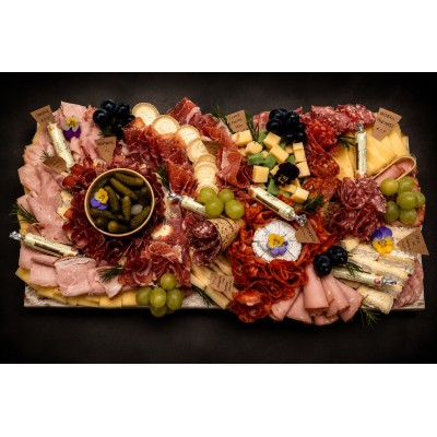 Plateau dinatoire CHARCUTERIE - FROMAGE 10-12p