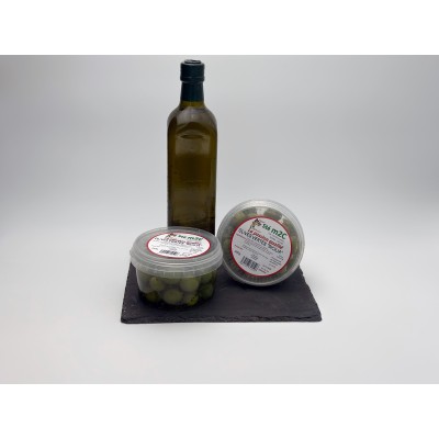 Olive verte Sicilia fenouil...